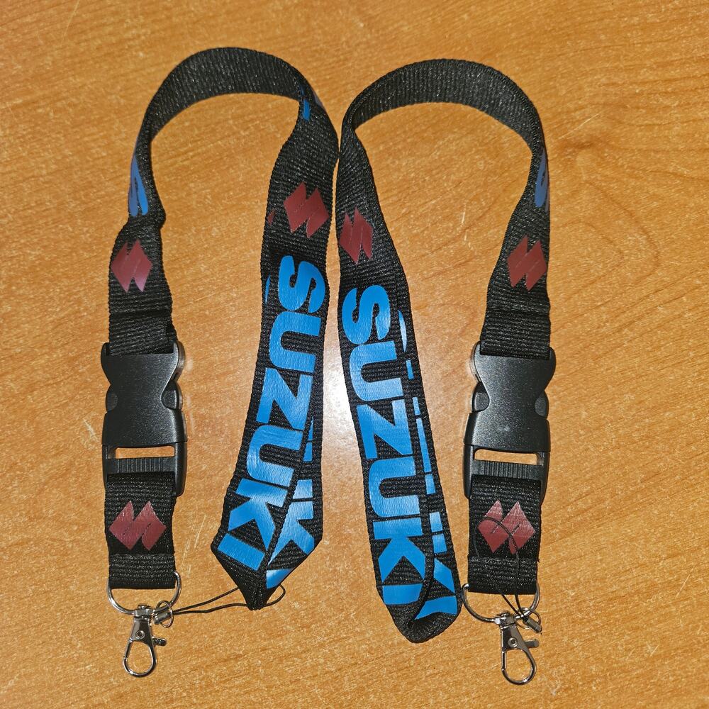 Suzuki Lanyard Set of 2 — Double the Ride, Double the Organization